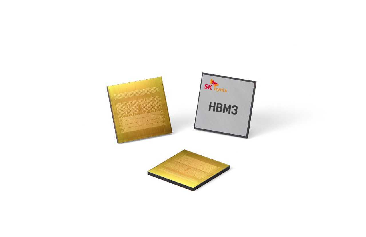 SK hynix’s new HBM3 high-performing DRAM chips (SK hynix)