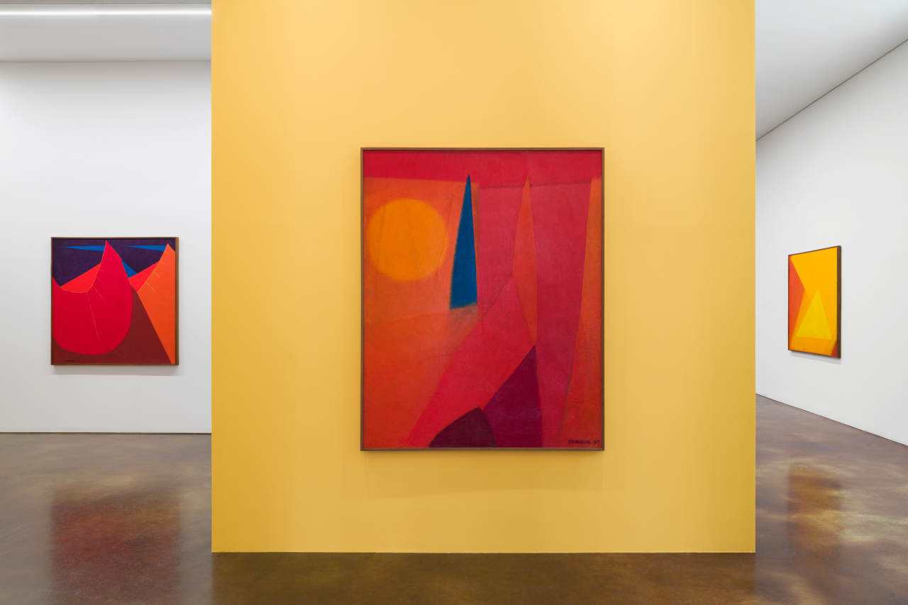 An installation view of “Colors of Yoo Youngkuk” at Kukje Gallery in Seoul (Kukje Gallery)