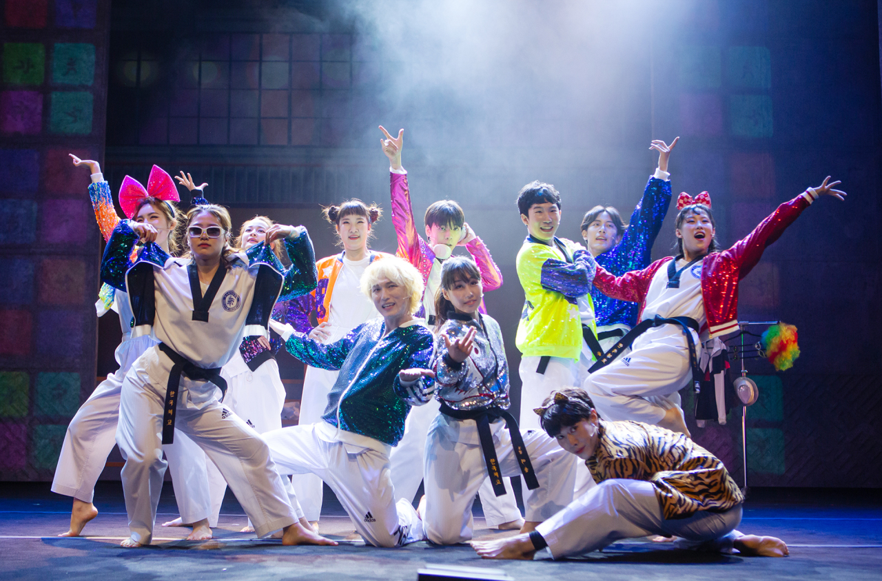 Actors perform during “Taekwon, Fly Up!” (Live)