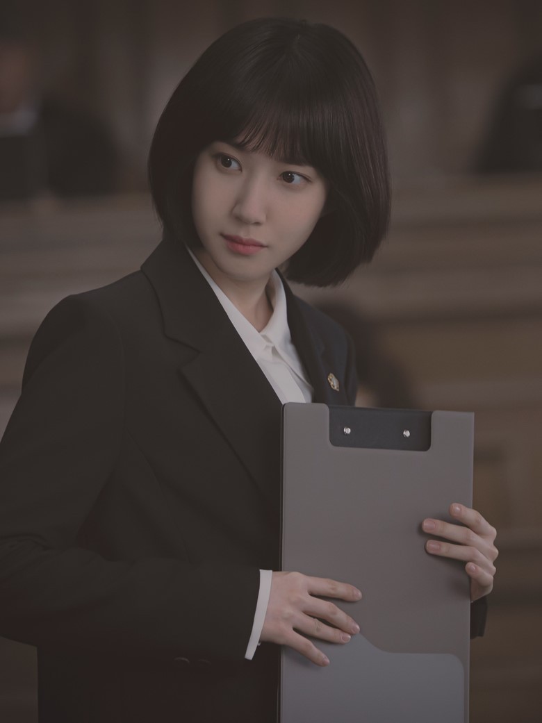 Actor Park Eun-bin plays a newbie lawyer Woo Young-woo in “Extraordinary Attorney Woo” (ENA)