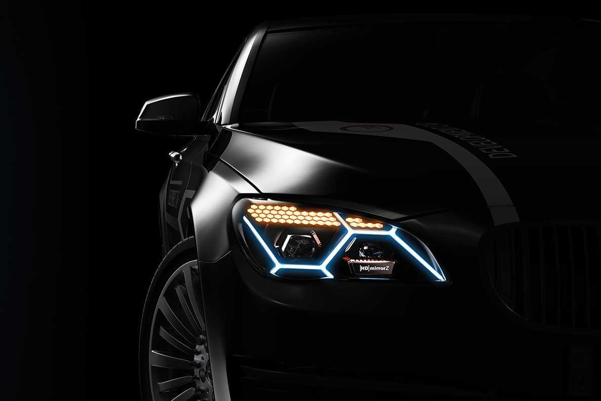 A concept photo of ZKW’s automotive lighting systems (LG Electronics)