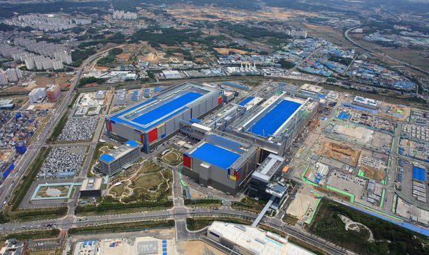 Samsung Electronics’ chip plant in Pyeongtaek, South Korea. (Samsung Electronics)