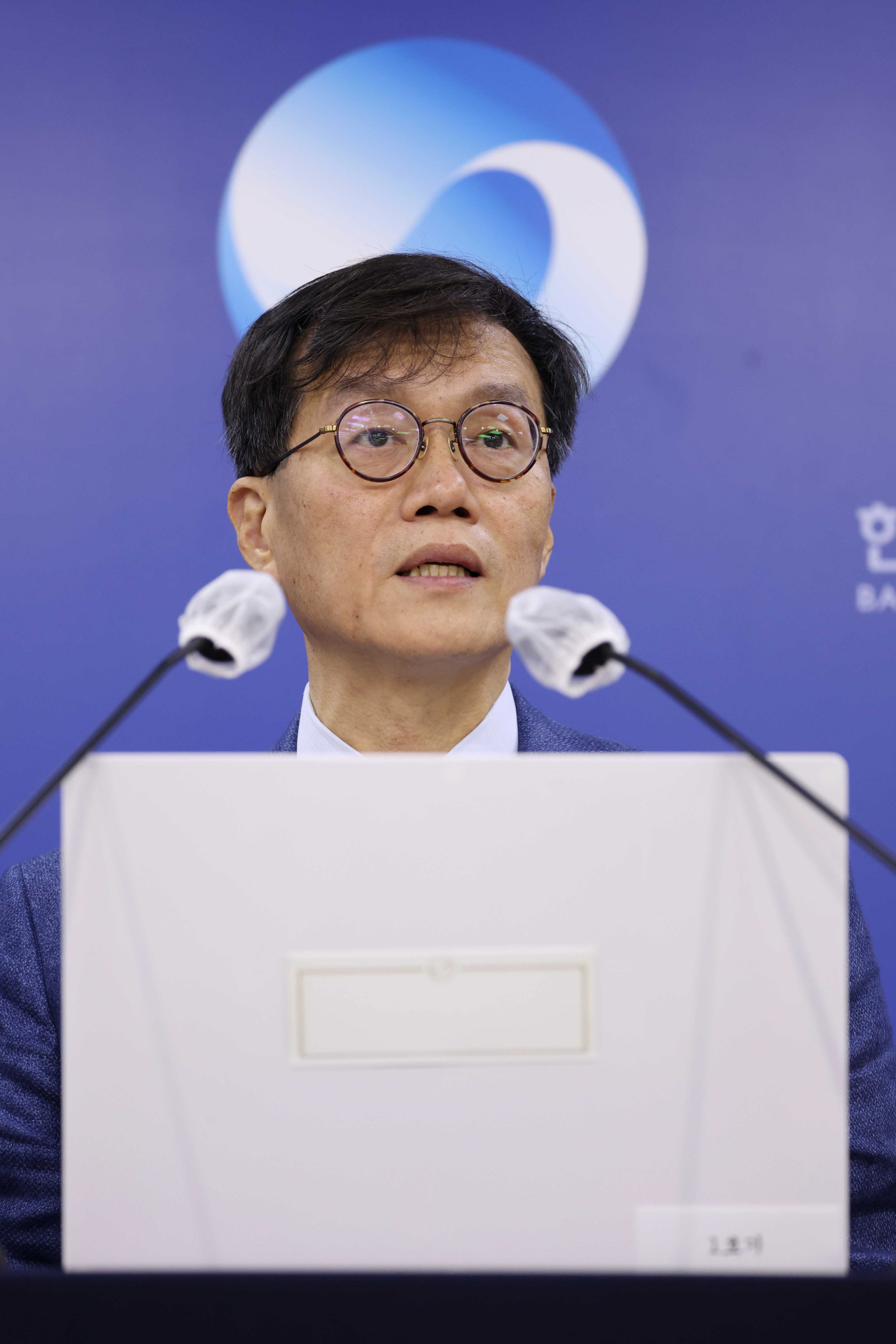 In this file photo, Bank of Korea Gov. Rhee Chang-yong attends a press conference at the central bank in Seoul on June 21, 2022. (Yonhap)