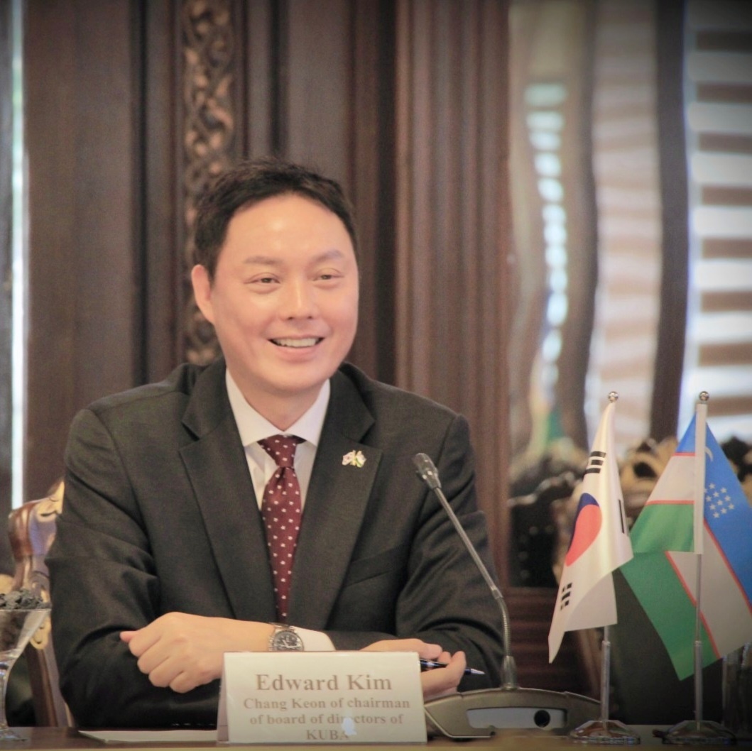 Korean-Uzbek Business Association first deputy chairman Kim Chang Keon.(Sanjay Kumar/The Korea Herald)