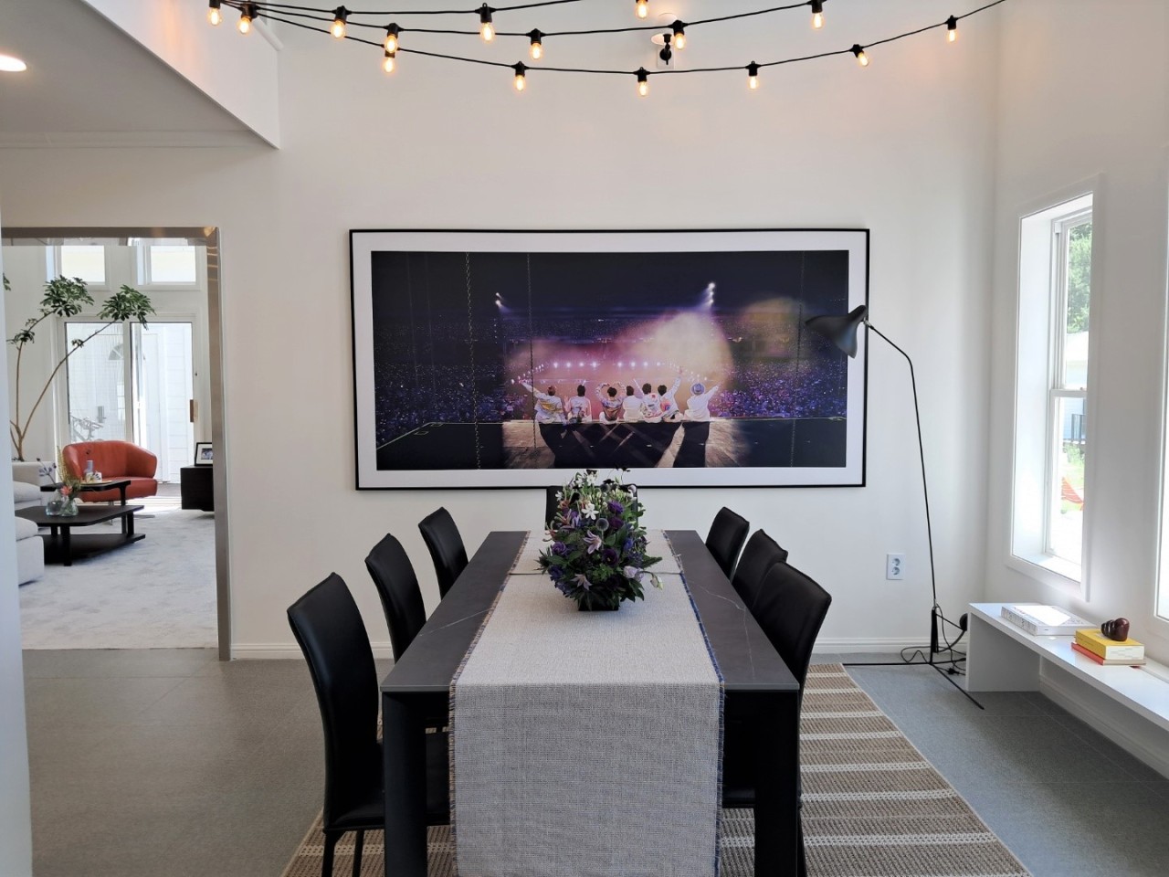 The dining room featured in BTS In The Soop (Lee Si-jin/The Korea Herald)