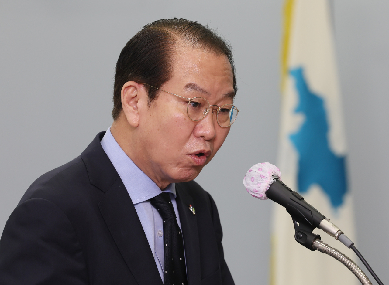 Unification Minister Kwon Young-se (Yonhap)