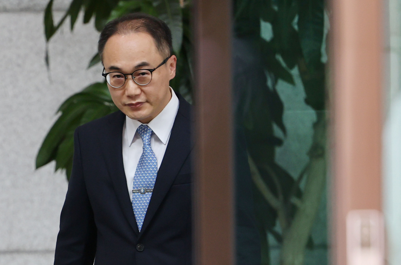 Lee Won-seok, deputy chief prosecutor of the Supreme Prosecutors Office, was named by President Yoon Suk-yeol as the new prosecutor general on Thursday. (Yonhap)