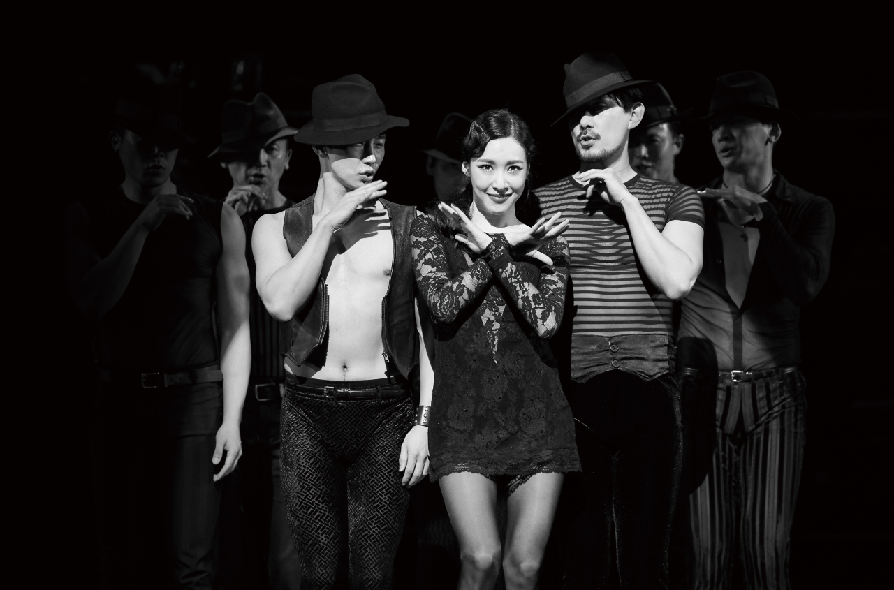 Tiffany Young of Girls‘ Generation plays Roxie Park in “Chicago.” (Seensee Company)