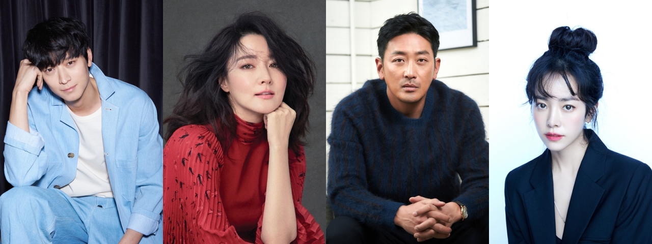 From left: actors Gang Dong-won, Lee Young-ae, Ha Jung-woo and Han Ji-min will talk about their acting careers at the 27th Busan International Film Festival's special program, Actor's House. (BIFF)