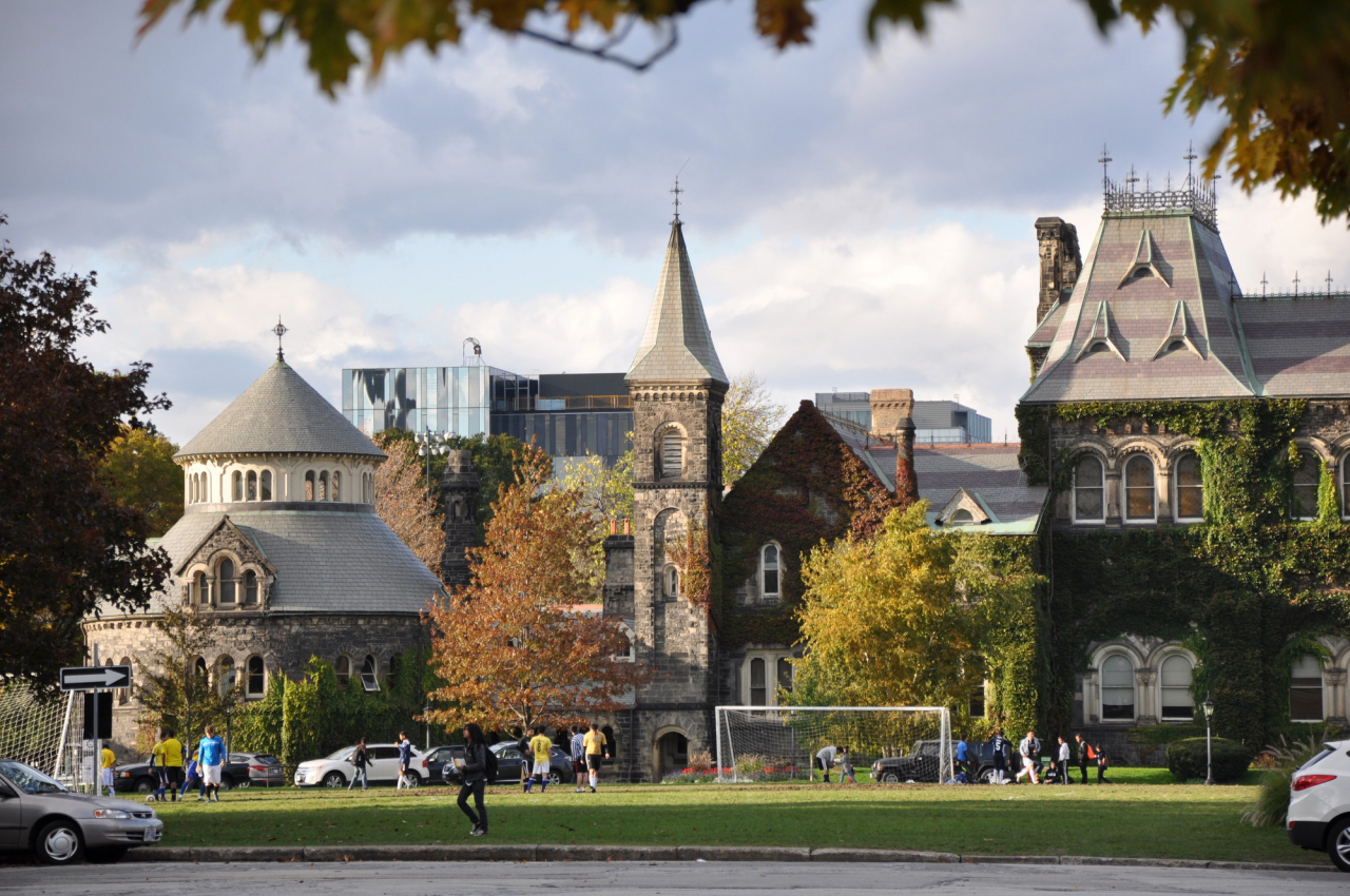 An exterior view of the St. George campus at the University of Toronto (Courtesy of University of Toronto)