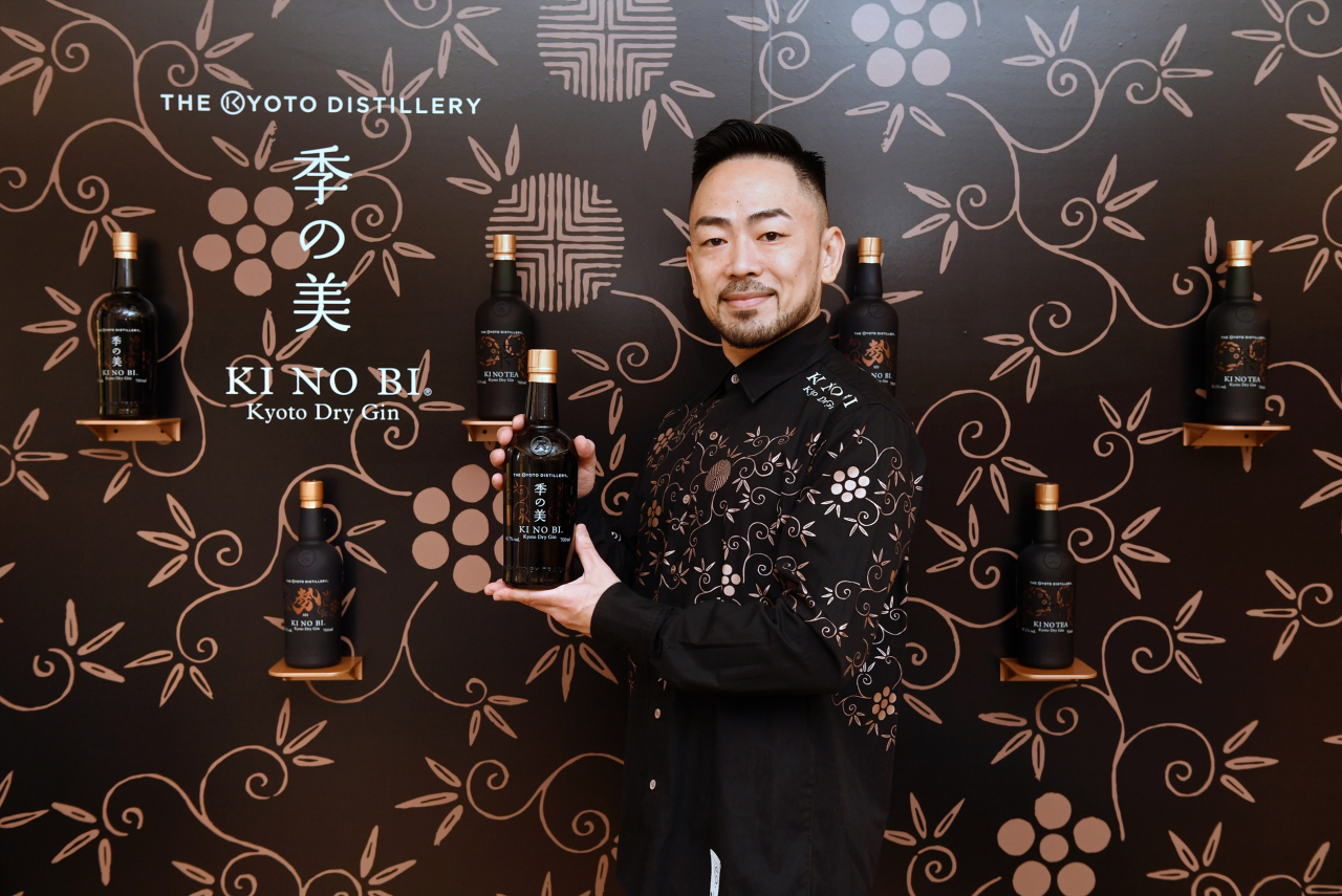 Marcy Sakuma, manager of The House of KiNoBi poses for a photo during an interview with The Korea Herald. (Pernod Ricard Korea)