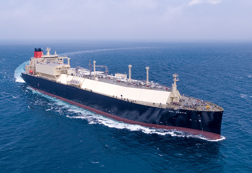 Daewoo Shipbuilding & Marine Engineering's liquefied natural gas carrier (DSME)