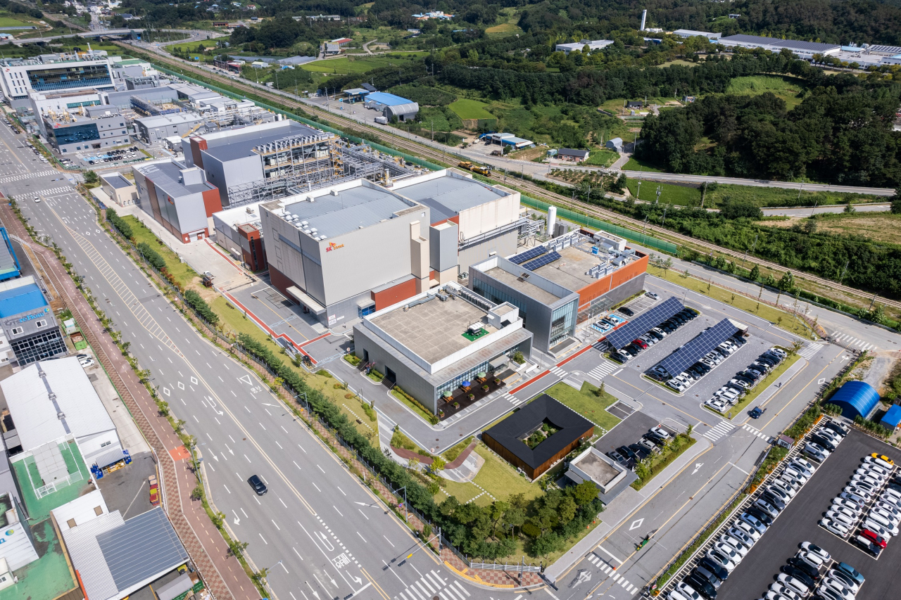 An aerial view of SK Biotek Sejong plant (SK Inc.)