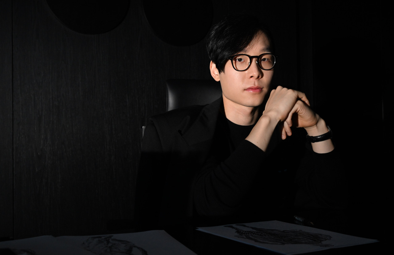 Jay Song, CEO of Songzio, poses for a photo at his office in Seongdong-gu, Seoul, Sept. 22. (Im Se-jun/The Korea Herald)
