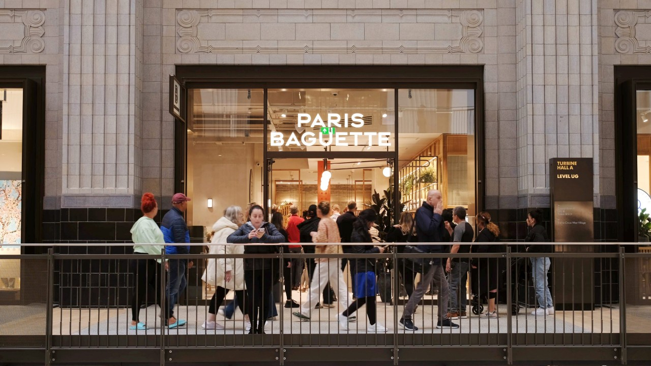 SPC Group's Paris Baguette is open insde a shopping center at Battersea Power Station. (SPC Group)