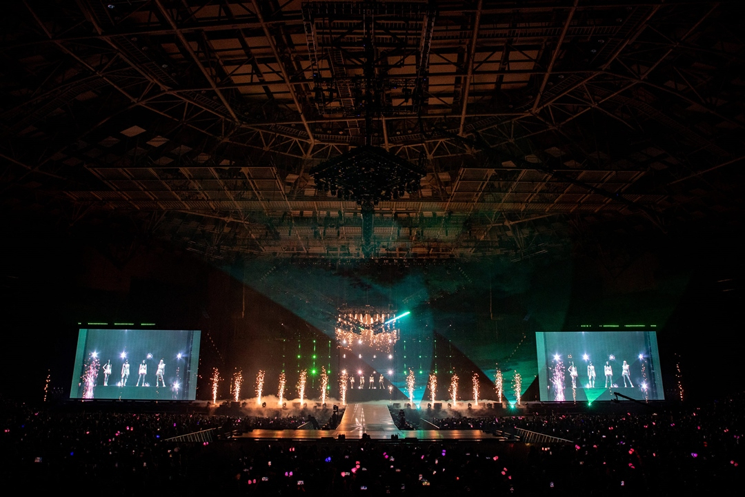 Blackpink performs during world tour 
