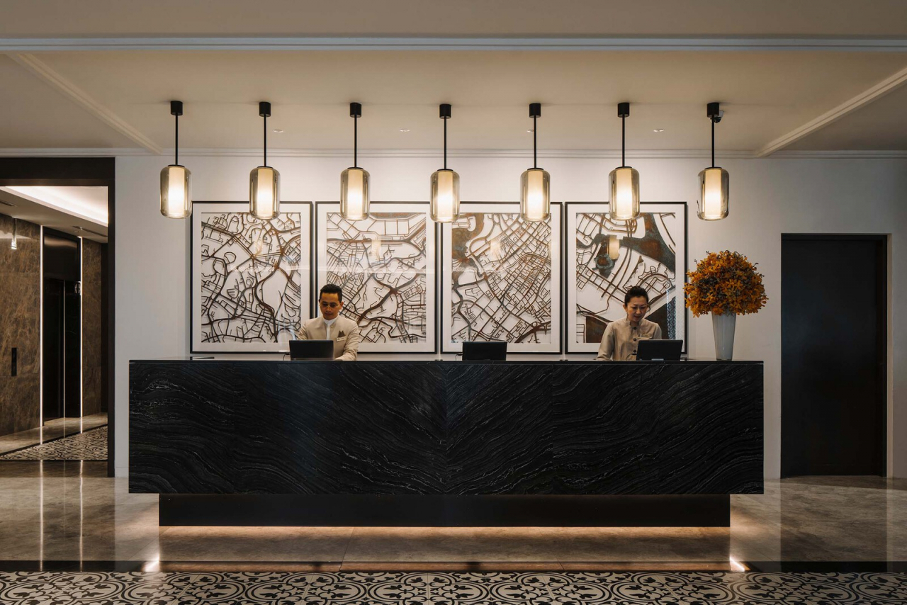 The reception desk at Grand Park City Hall, Singapore (Grand Park City Hall)