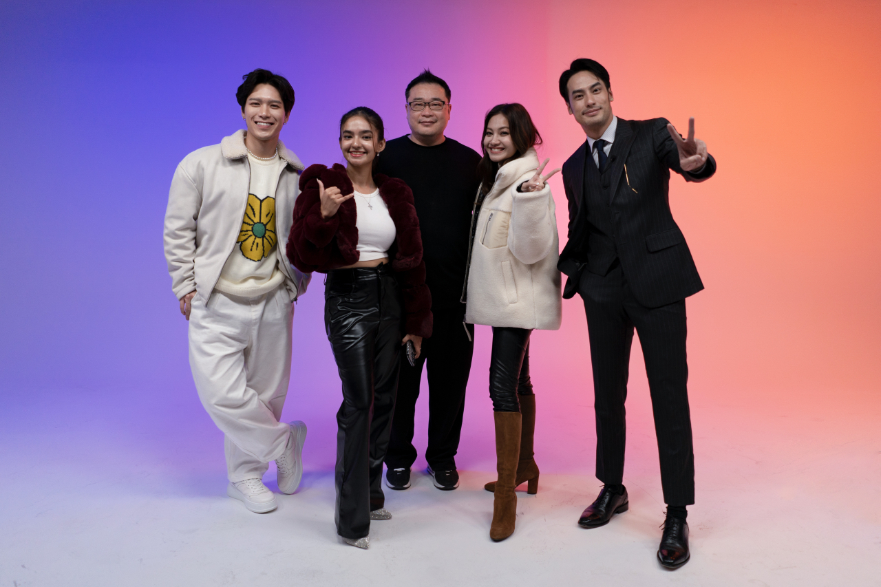 (From left) Sean Lee, Anushka Sen, Lee Jung-sub, Daiyan Trisha Mohd Nasaruddin, Pakorn Chatborirak (Newplus Original, Asia Lab)