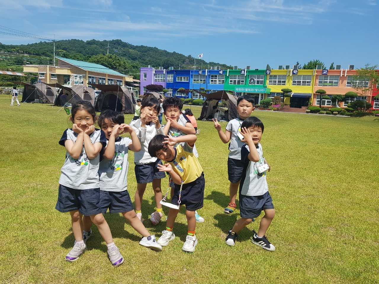 Children at Cheontae Elementary School in Hwasun, South Jeolla Province (Seoul Metropolitan Office of Education)