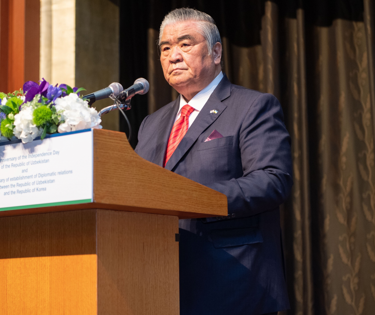 Vitaliy Fen, Ambassador of Uzbekistan to South Korea . (Embassy of Uzbekistan in Seoul).
