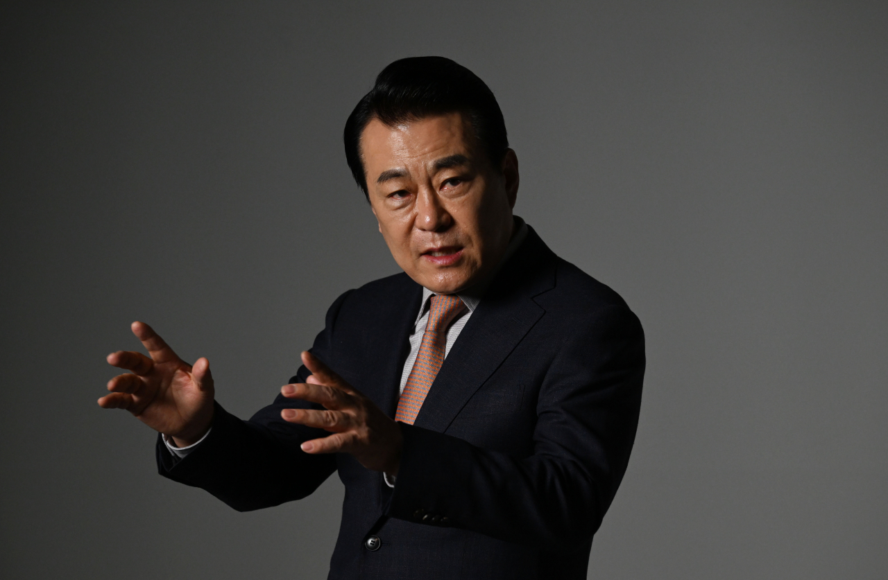 K&K Global Trading Co. President Ko Sang-goo poses for a photo during an interview with The Korea Herald. (Park Hae-mook/The Korea Herald)