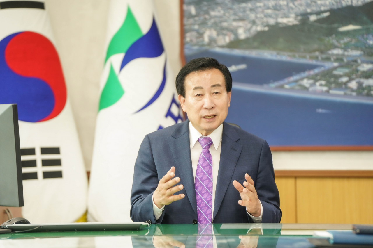 Park Hong-ryul, mayor of Mokpo, South Jeolla Province