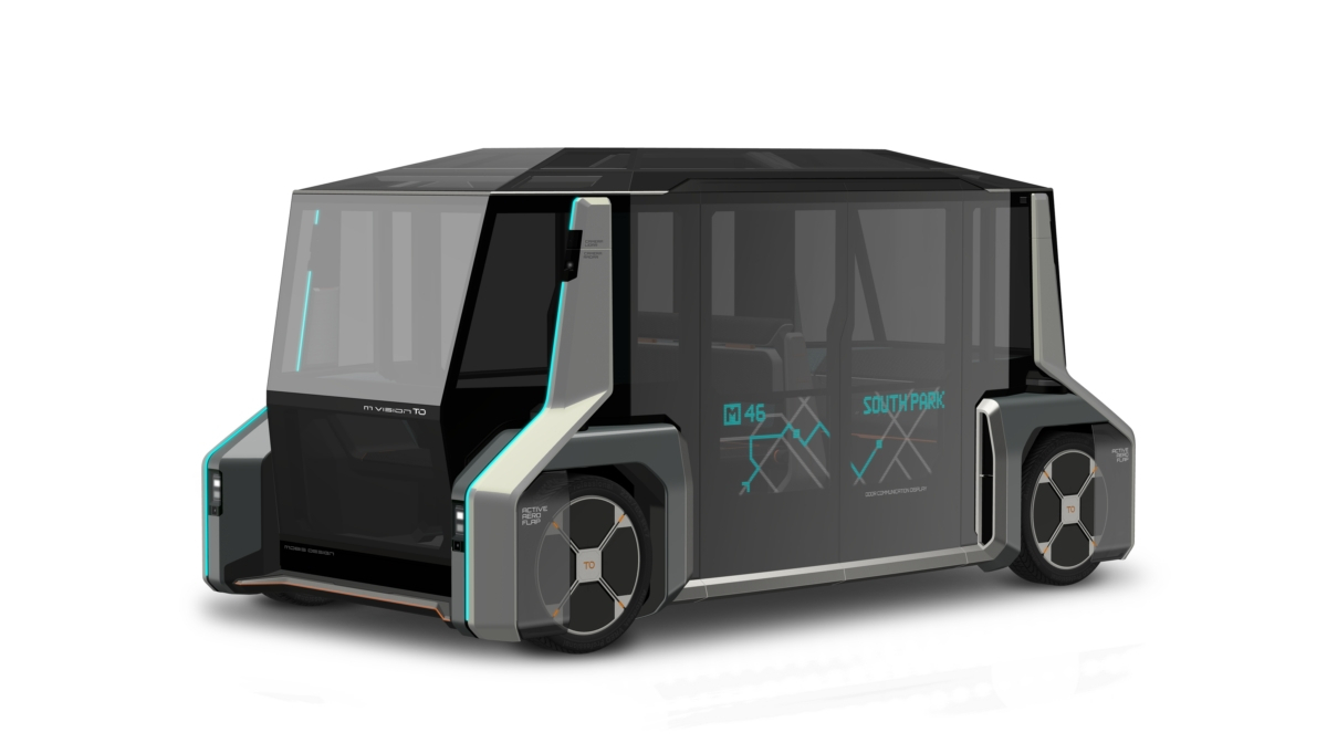Hyundai Mobis’ self-driving purpose-built vehicle concept that will make its debut at the upcoming CES next month in Las Vegas (Hyundai Mobis)