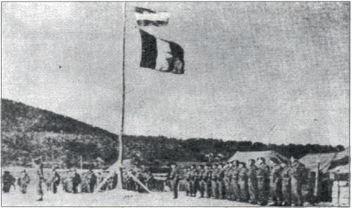 This undated photo, released by South Korea's veterans ministry, shows a unit consisting of Belgian and Luxembourg soldiers during the 1950-53 Korean War. (PHOTO NOT FOR SALE) (Yonhap)