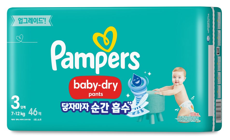 Pamper's Baby Dry Pants, one of the company's top-selling products (P&G Korea)