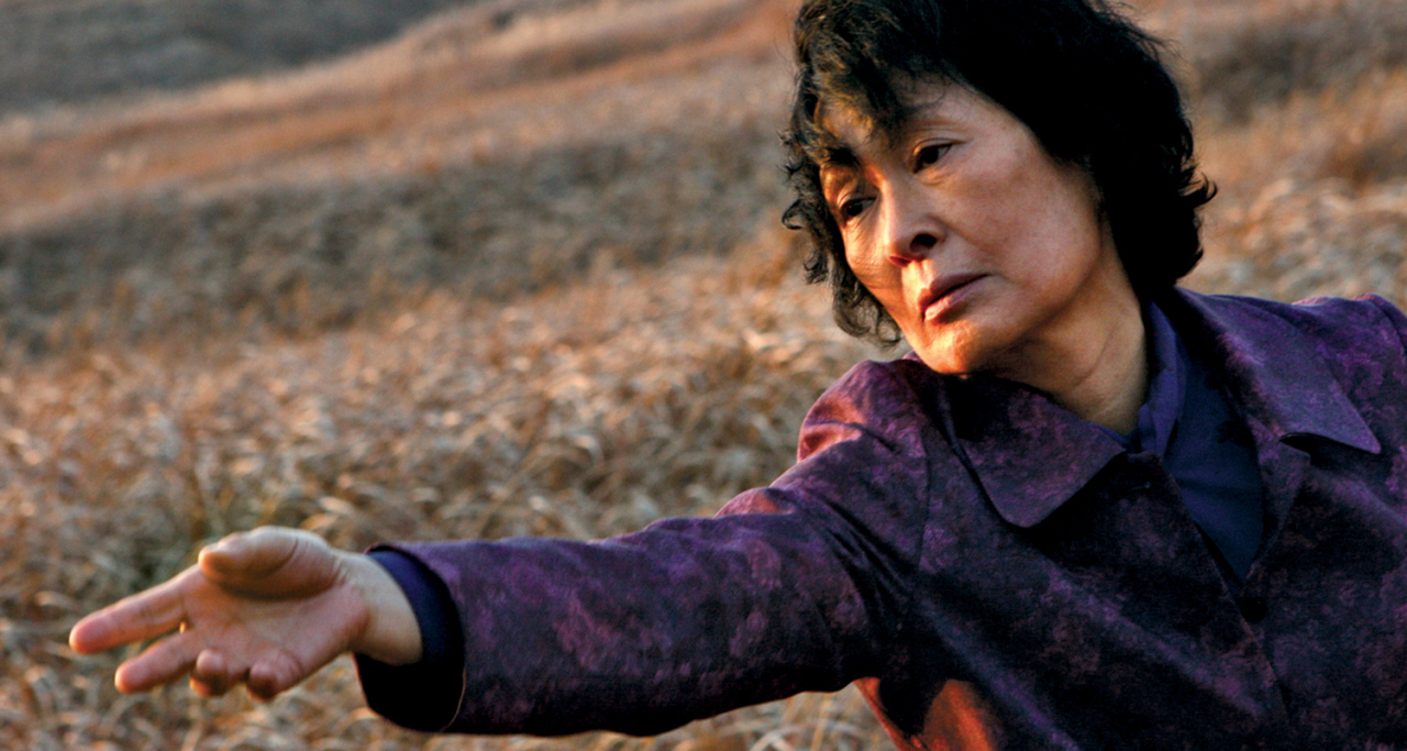 Kim Hye-ja plays a widow who is overly protective of her son in Bong Joon-ho's 2009 film 