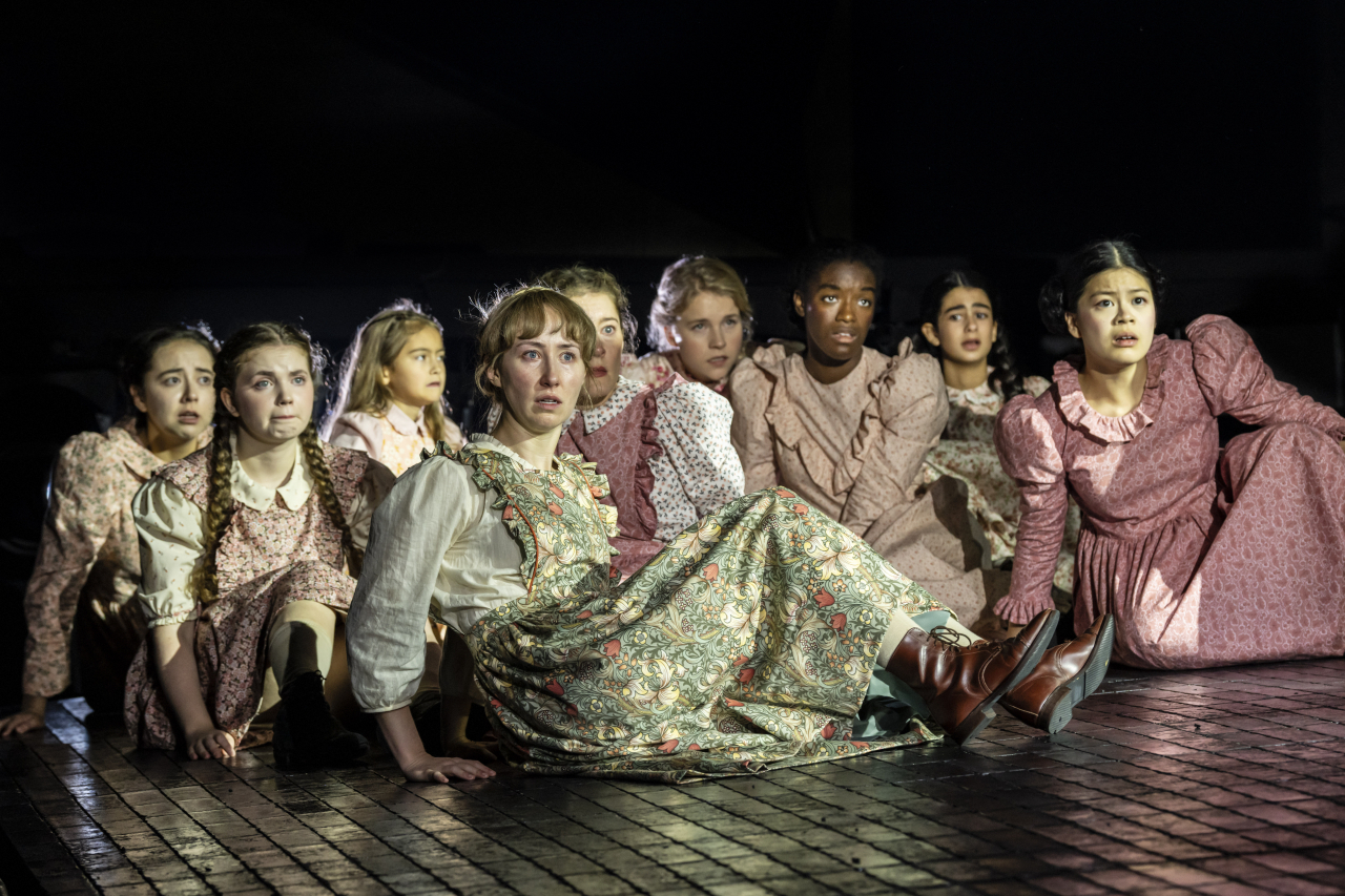 Lyndsey Turner’s production of Arthur Miller’s classic play “The Crucible” (Johan Persson/NTK)