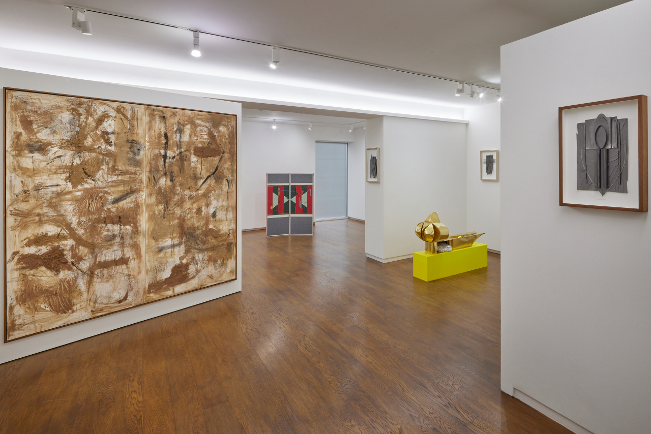 An installation view of 