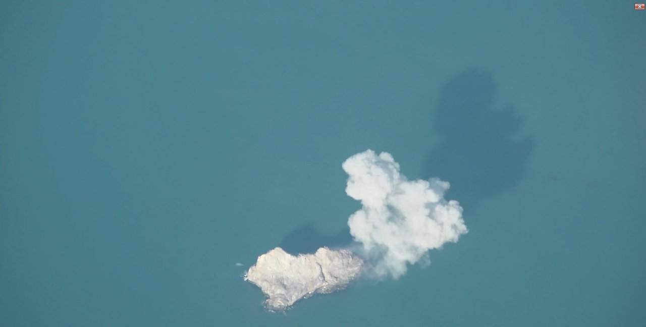 Waters off the western coast of the Korean Peninsula are hit by GBU-39 precision-guided glide bombs fired from an AC-130J Ghostrider gunship of the US Air Force Special Operations Command during the monthlong Teak Knife combined military exercises of South Korean and US special operations forces that began in early February. (Joint Chiefs of Staff)