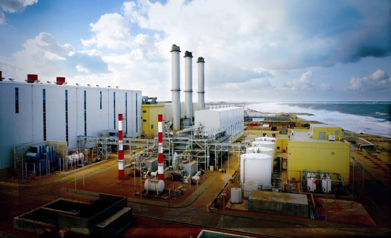 A power plant built in Benghazi, Libya, constructed by Daewoo Engineering & Construction (Daewoo E&C)