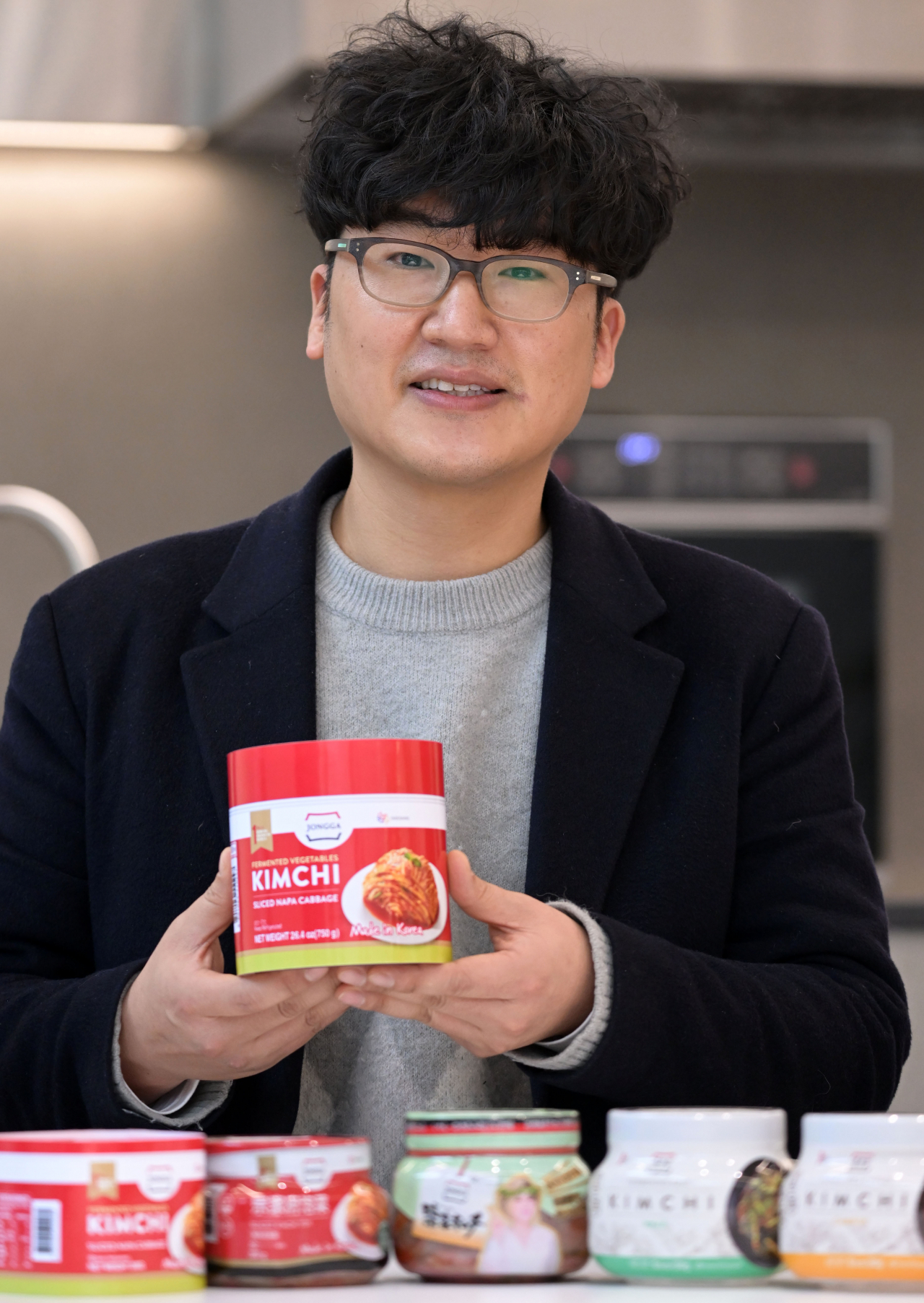 Daesang's head of global marketing, Jeong Chan-kee (Lee Sang-sub/The Korea Herald)