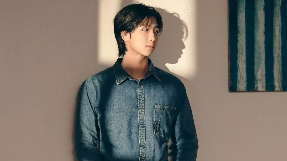 RM's image for his first solo album 