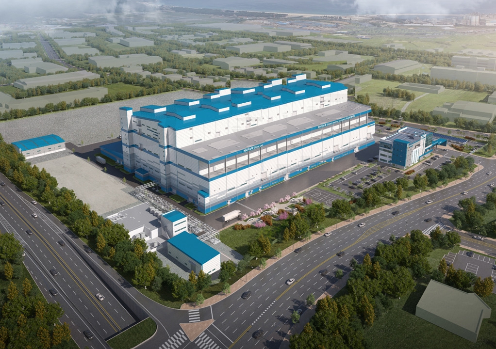 An aerial view of Posco Future M’s cathode battery materials plant in Pohang, North Gyeongsang Province (Posco Future M)