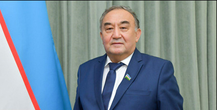 Boriy Alikhanov, chairman of the Senate Committee for Development of the Aral Sea Region and Ecology (Embassy of Uzbekistan in Seoul)