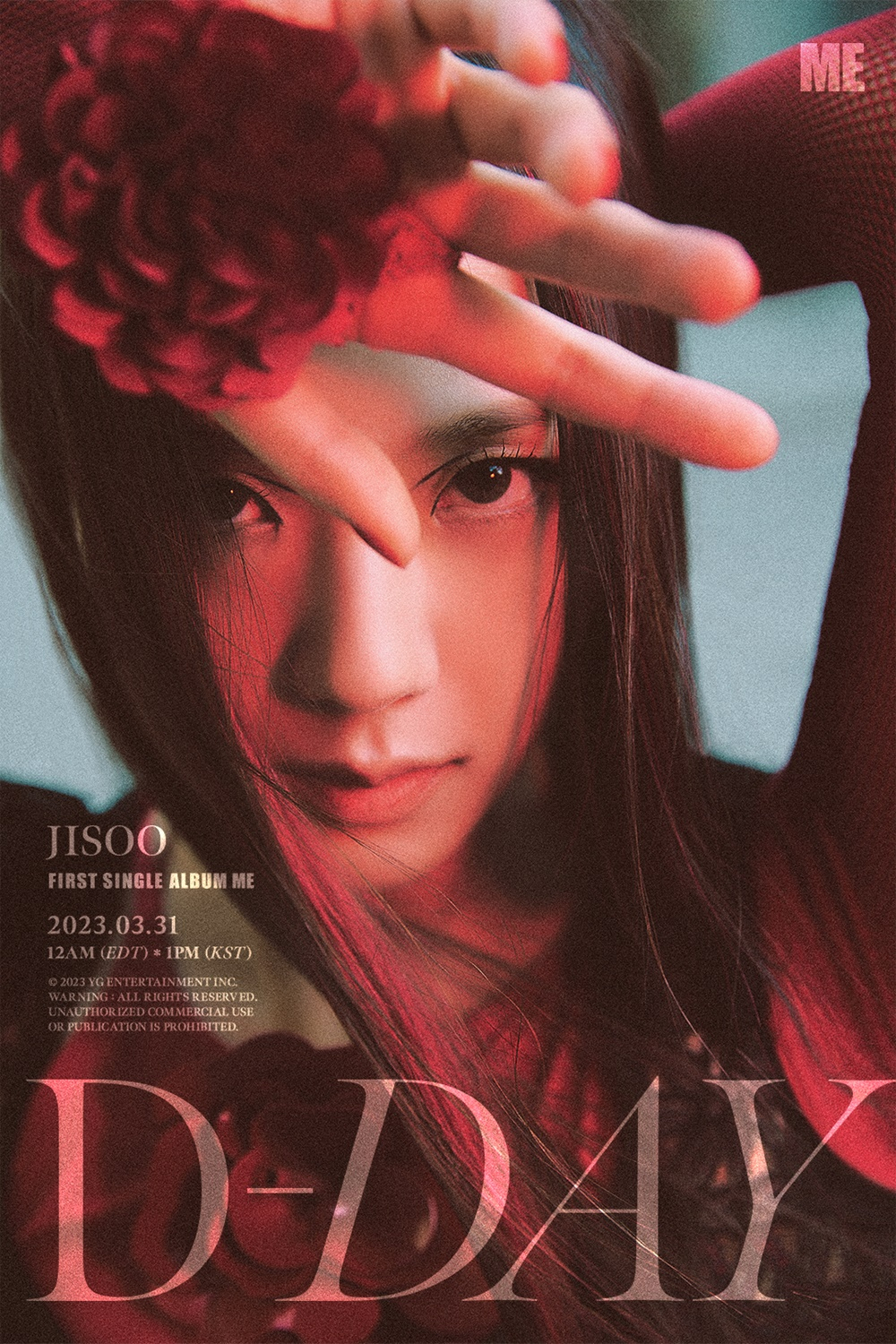 The D-day poster for Blackpink member Jisoo's solo debut single 
