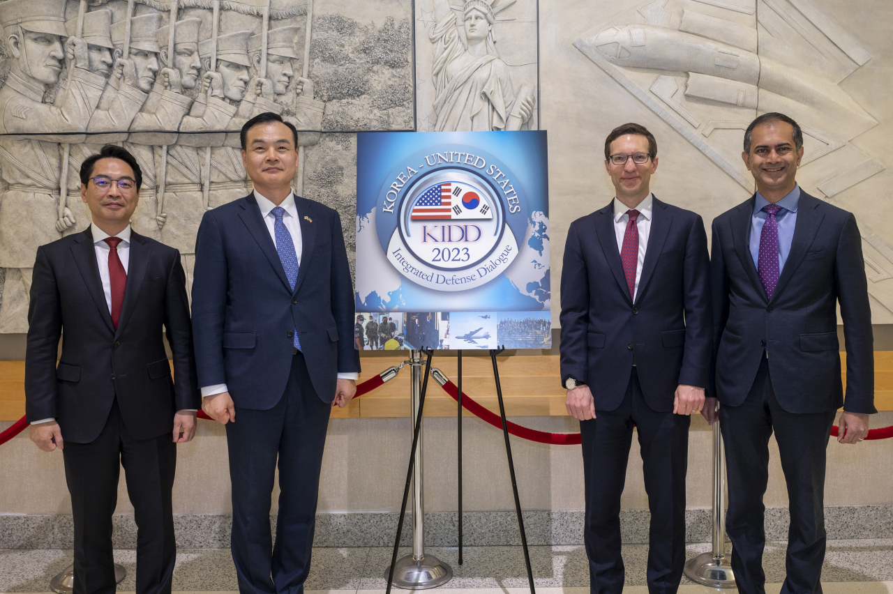 South Korea’s Defense Ministry and the US Defense Department held the 22nd Korea-US Integrated Defense Dialogue (KIDD) on Tuesday and Wednesday in Washington, D.C. with the participation of key defense and foreign affairs officials. (Photo - Ministry of National Defense)