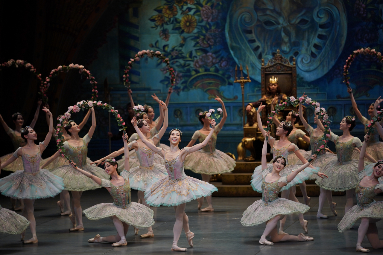 A scene from the ballet 