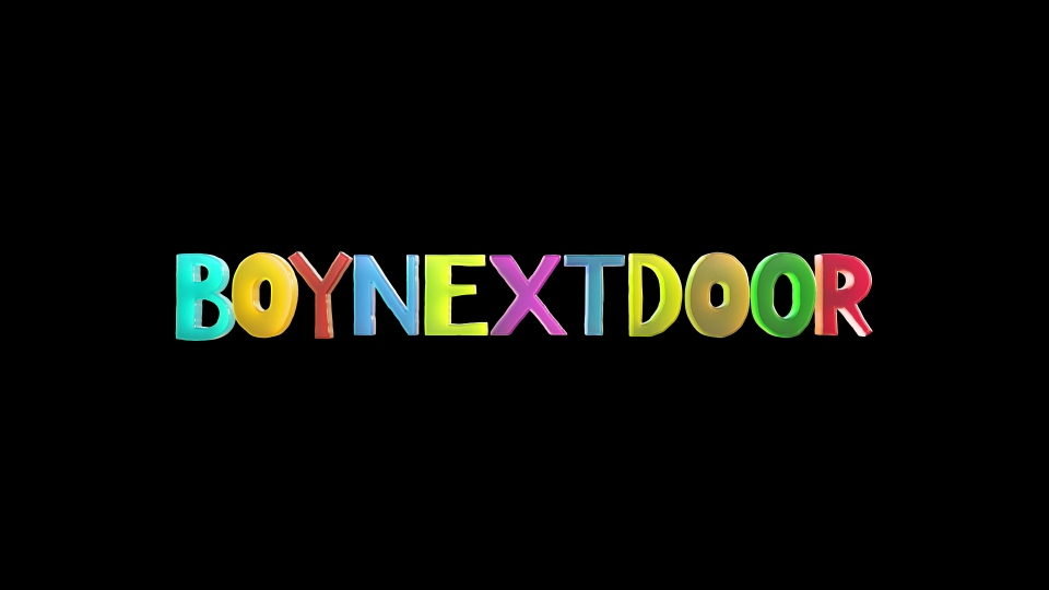 KOZ Entertainment's new boy band Boynextdoor logo. (KOZ Entertainment)