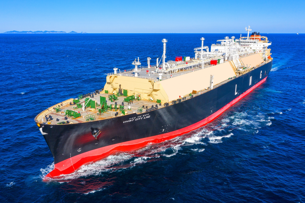 H-Line Shipping's 174,000-cubic-meter liquefied natural gas vessel (H-Line Shipping)