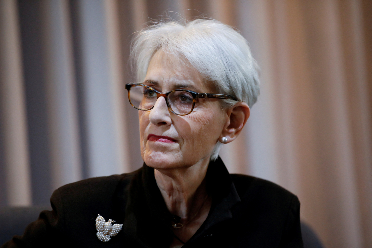 US Deputy Secretary of State Wendy Sherman attends an event as part of the Bicentennial of the United States-Mexico diplomatic relations, at Universidad La Salle in Mexico City, Mexico November 9, 2022. REUTERS
