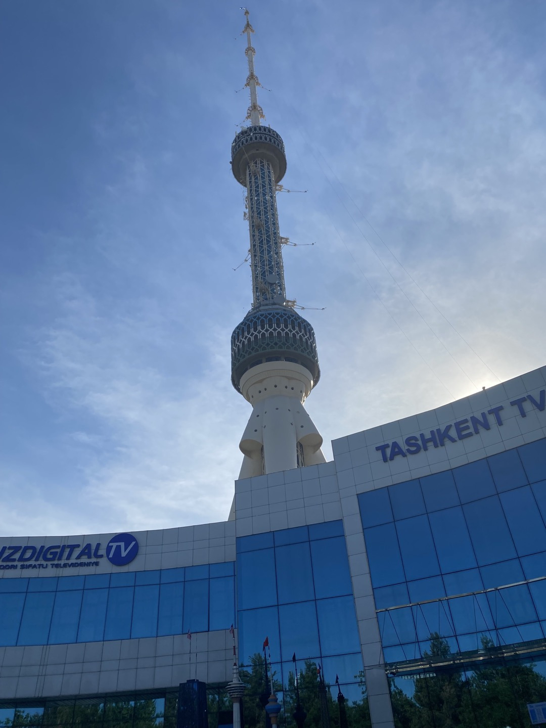 TV Tower of Tashkent built in 1979 and considered as tallest structure in central Asia.(Sanjay Kumar/The Korea Herald)