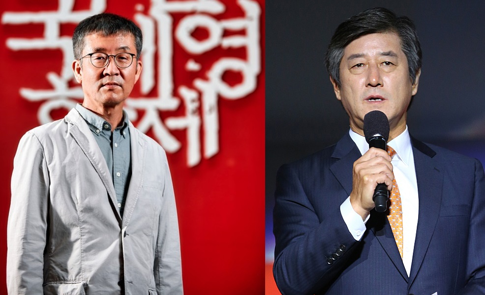 BIFF Director Huh Mun-young (left) and BIFF Chairperson Lee Yong-kwan (BIFF)