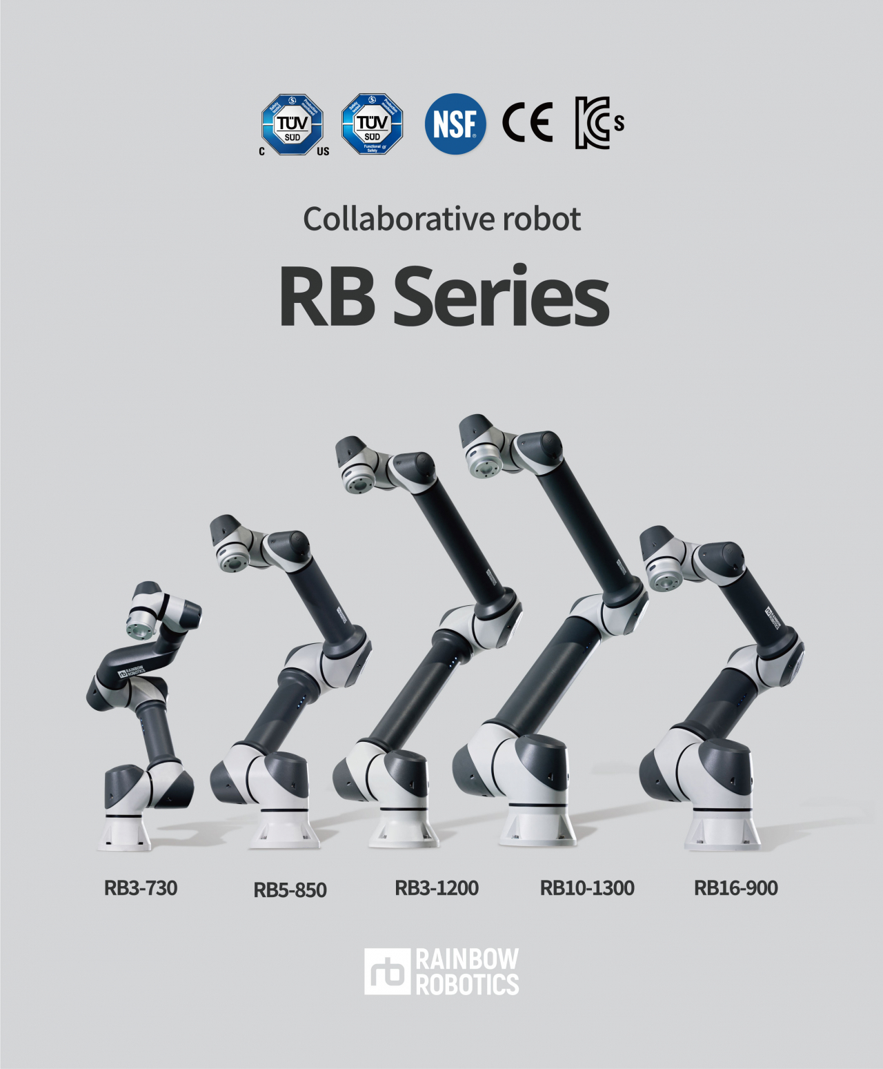 Rainbow Robotics’ collaborative robot RB Series (Rainbow Robotics)