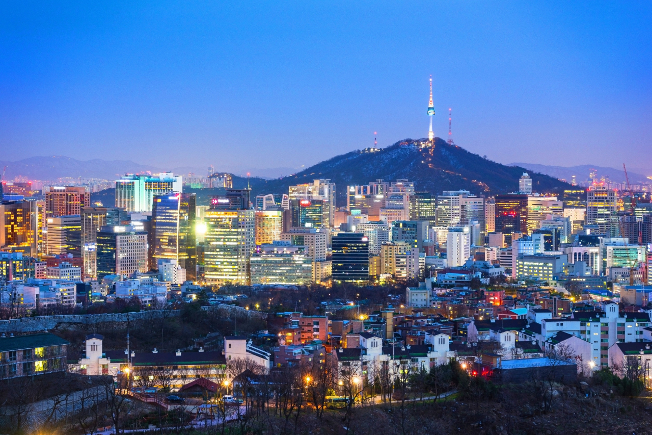 A nightscape of Seoul (123rf)