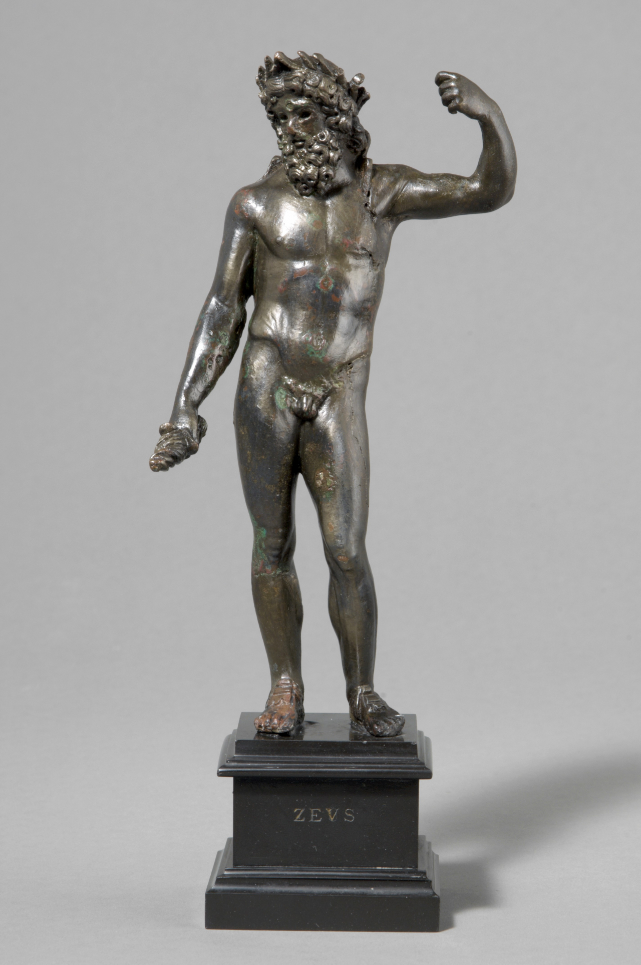 Roman-era bronze Zeus sculpture (NMK)