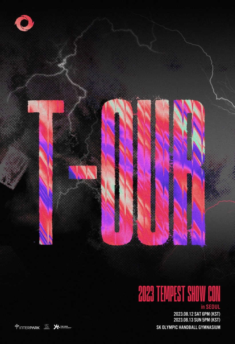 Tempest's concert poster (Yue Hua Entertainment)